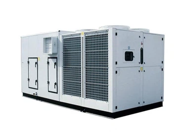 Kommercielle klimaanlæg på taget